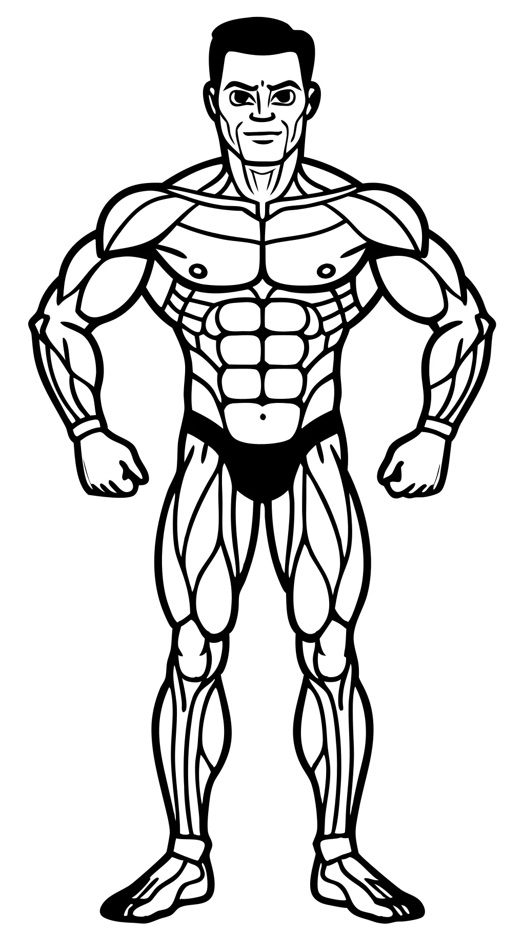 anatomy coloring pages muscles